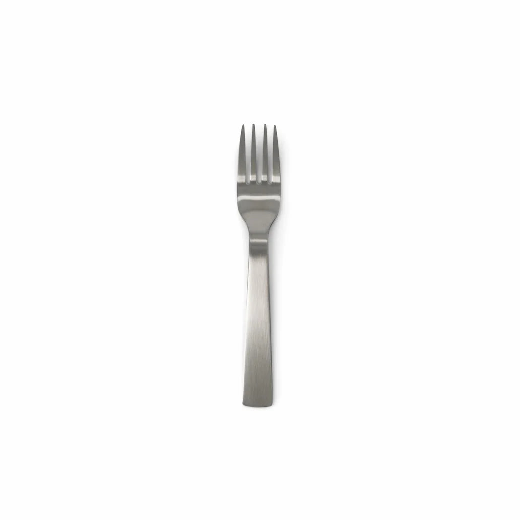 Brushed Stainless Cake Fork - 6 pack